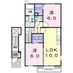 サニーハウス　Ｂの物件間取画像